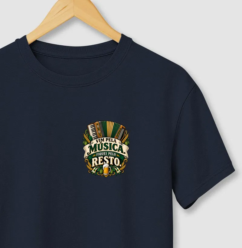 Vim Pela Música Mini - Camiseta