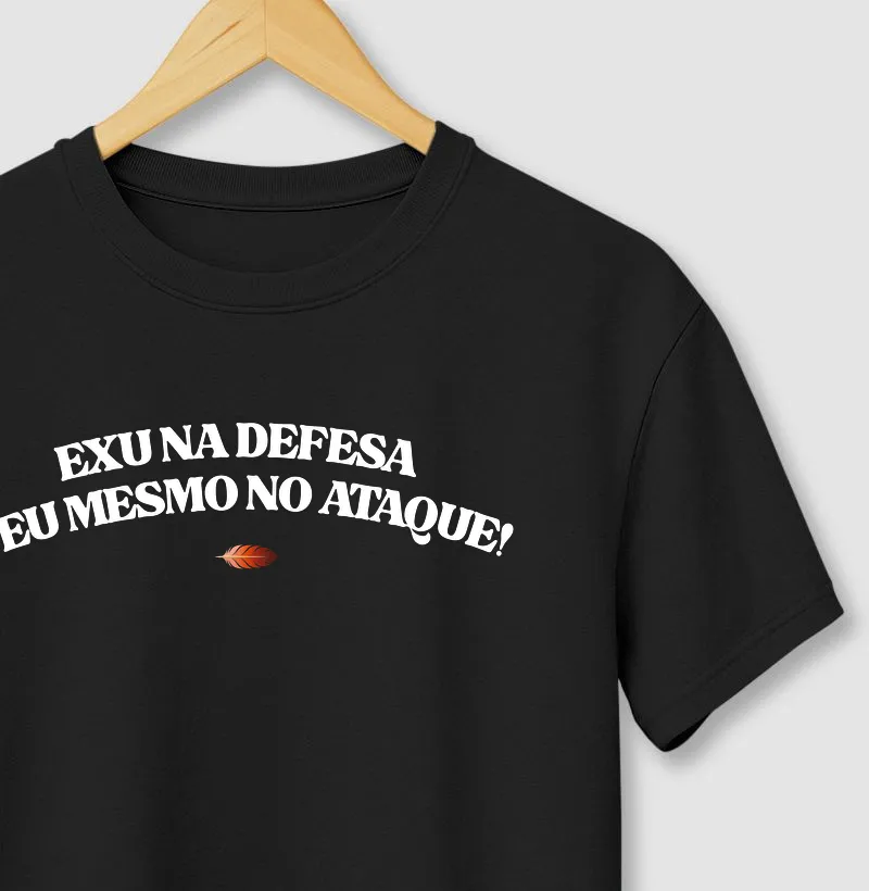 Exu na defesa e eu mesmo no ataque.