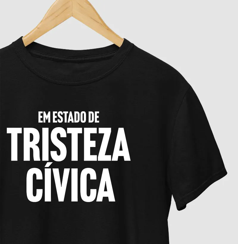 Tristeza Cívica - Camiseta