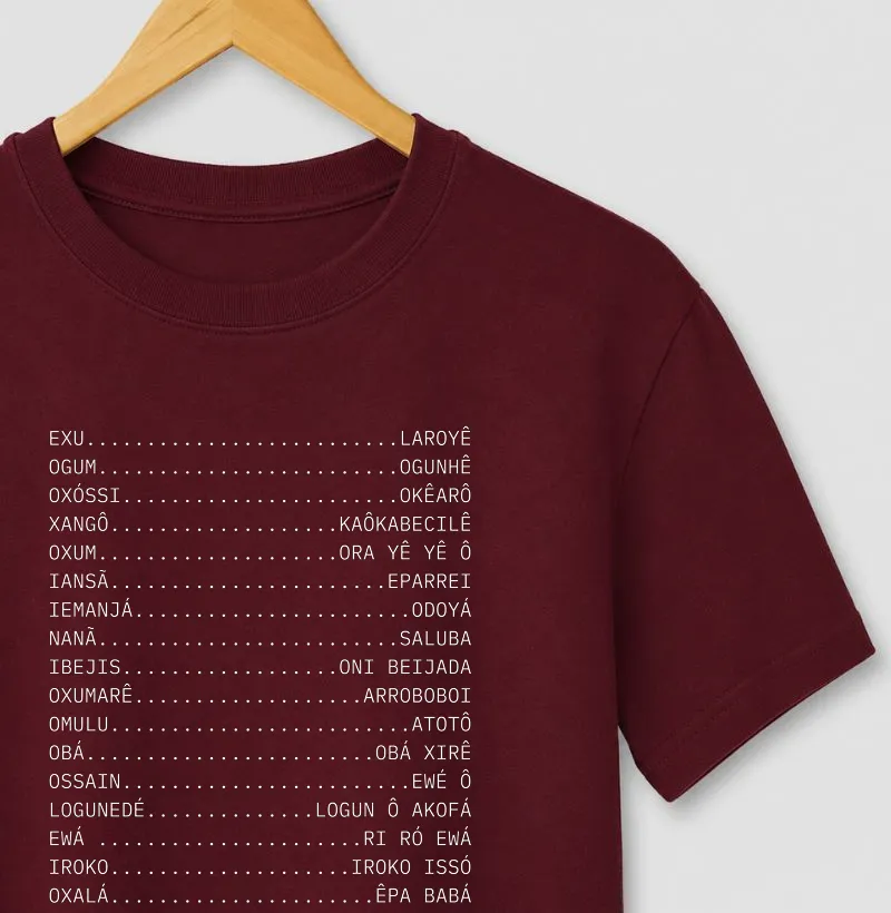 Saravá - Camiseta