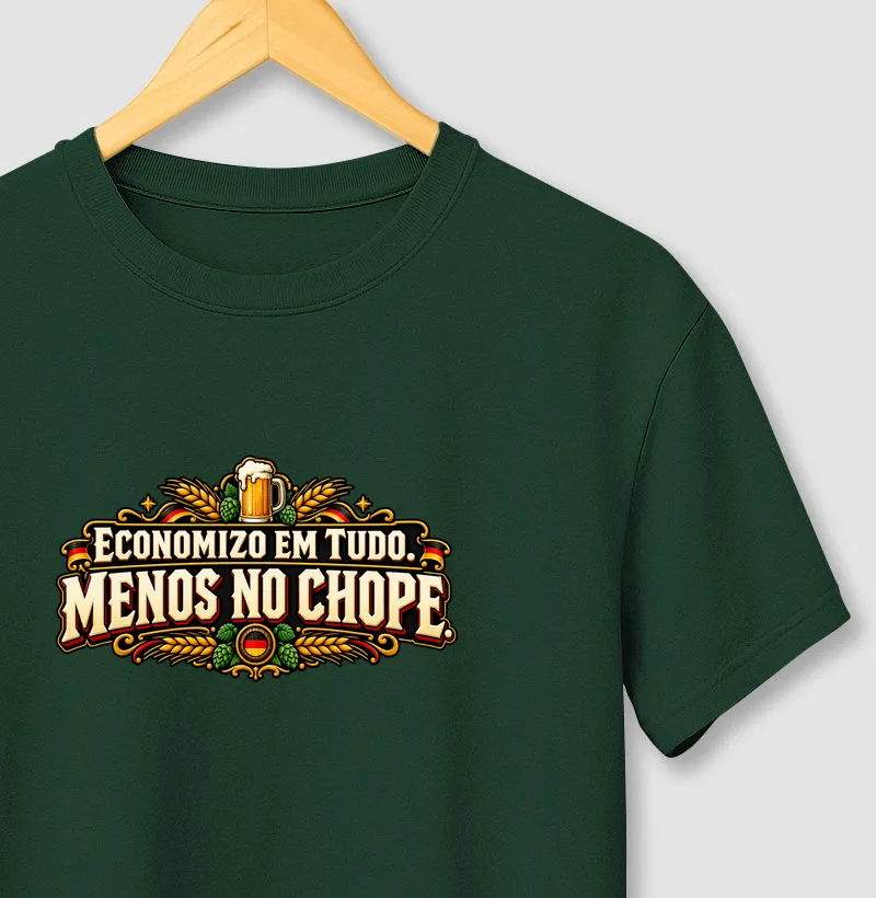 Economizo em tudo, menos no chope