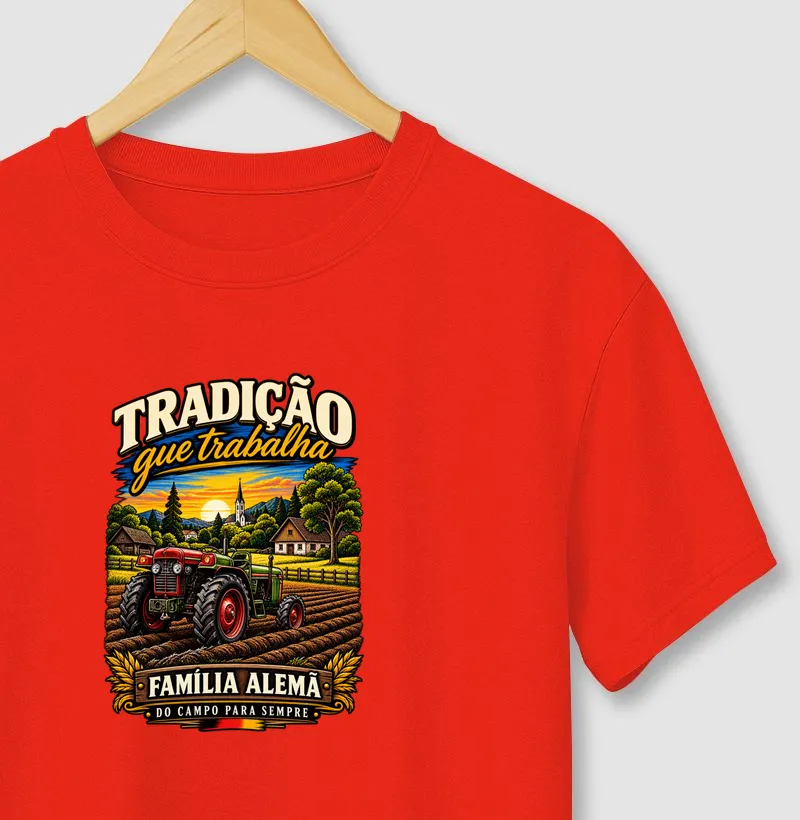 Tradição que trabalha — Família Alemã do campo para sempre
