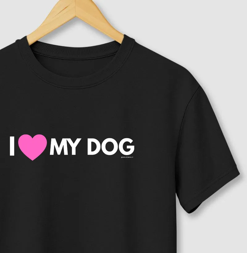 Love my dog pink