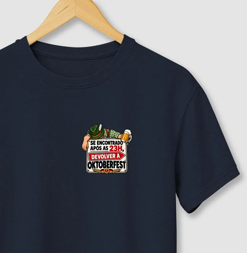 Se Encontrado Após as 23h Mini - Camiseta