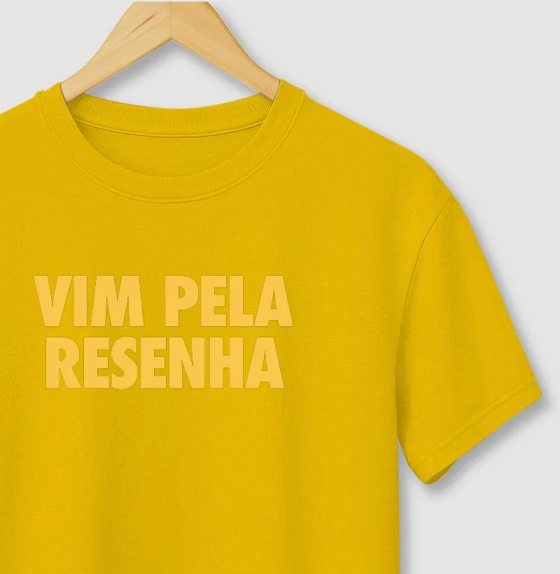 Vim pela Resenha