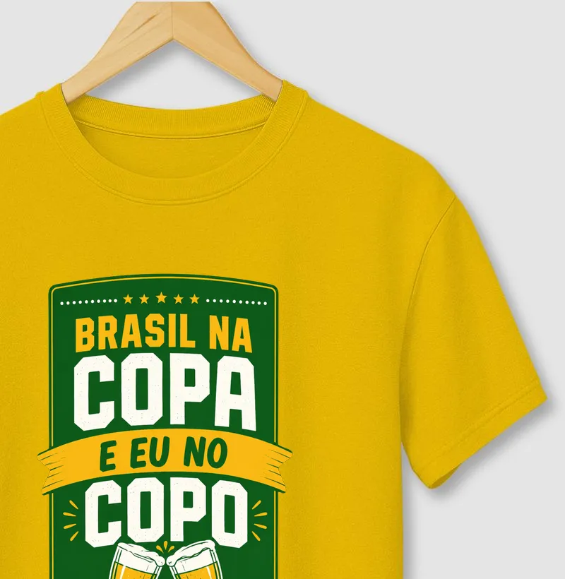 Brasil na copa e eu no copo