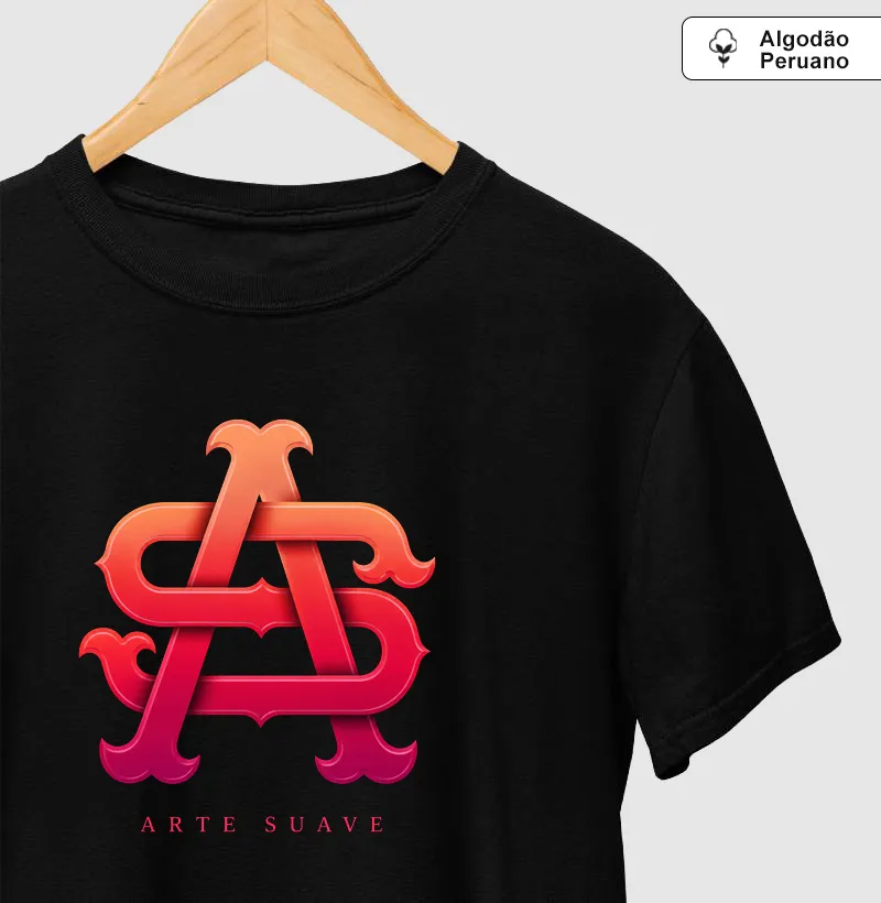 AS - ARTE SUAVE - Camiseta Algodão Peruano
