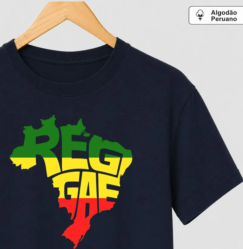 Brasil Roots - Camiseta Algodão Peruano