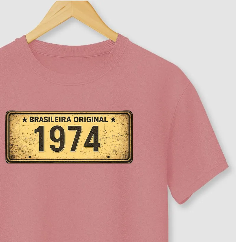 BRASILEIRA PLACA AMARELA 1974