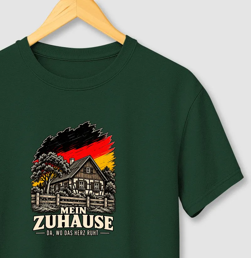Mein Zuhause — Da, wo das Herz ruht - Camiseta