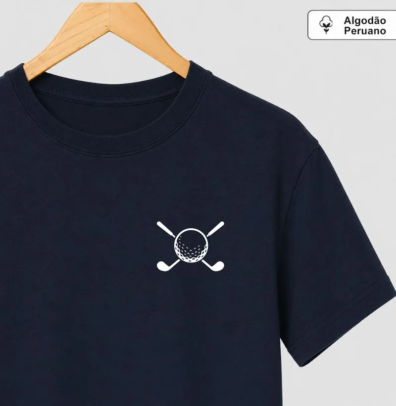 Golf detalhe br - Camiseta Algodão Peruano