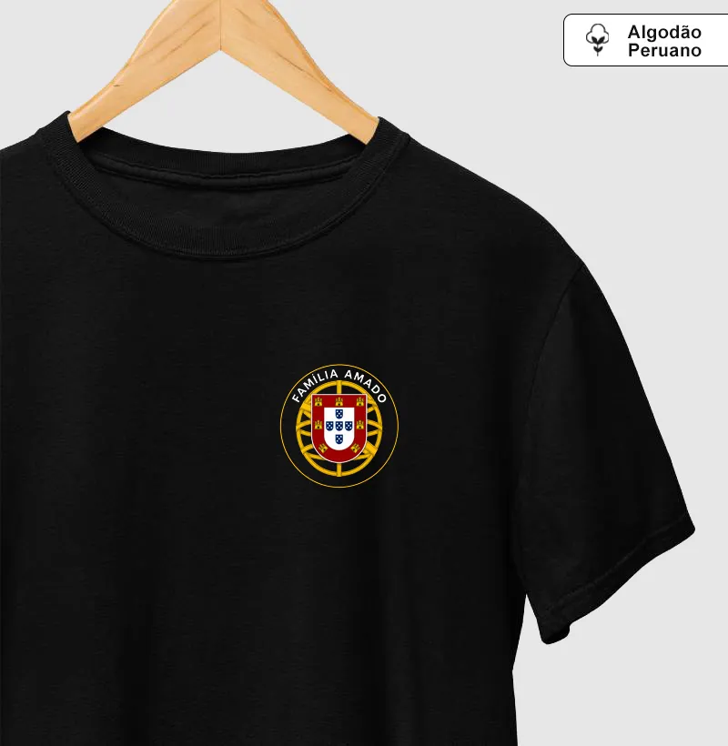 Família Amado Brasão - Camiseta Algodão Peruano