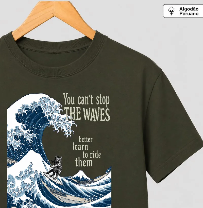Ride the Waves - Katsushika Hokusai