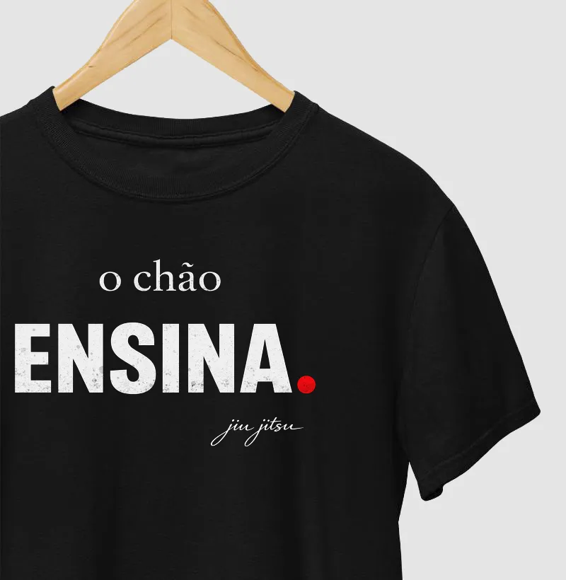 O chão ensina.
