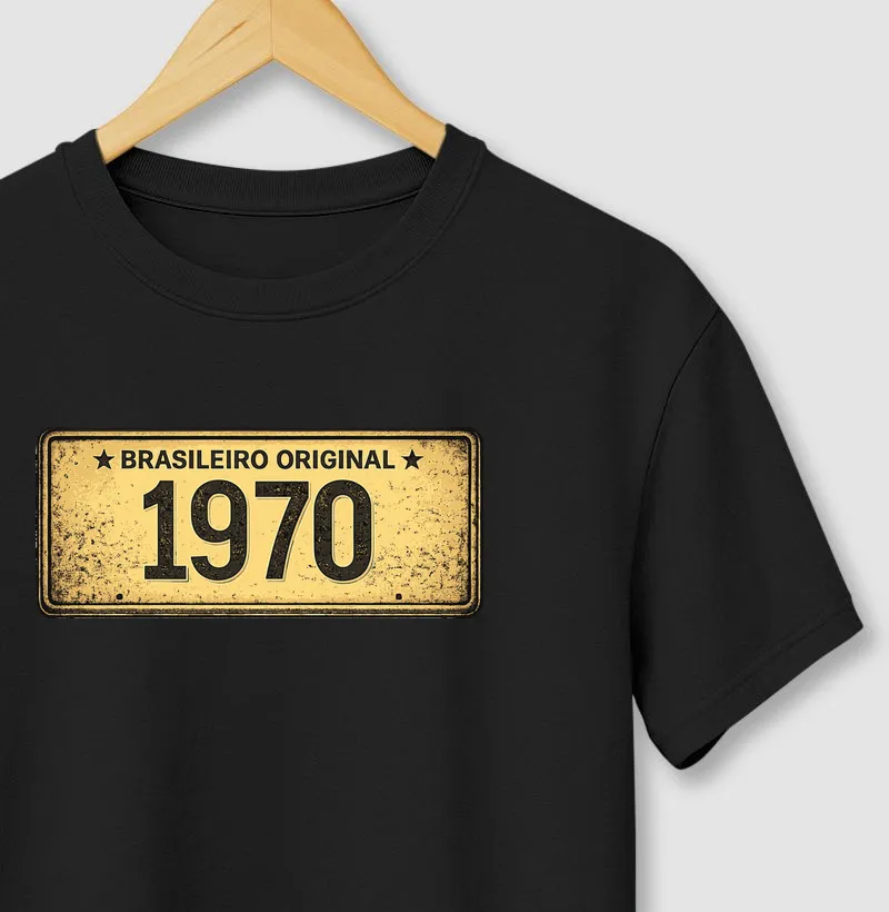 BRASILEIRO PLACA AMARELA 1970