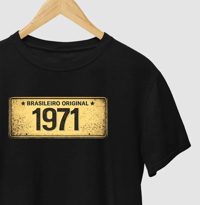 BRASILEIRO PLACA AMARELA 1971
