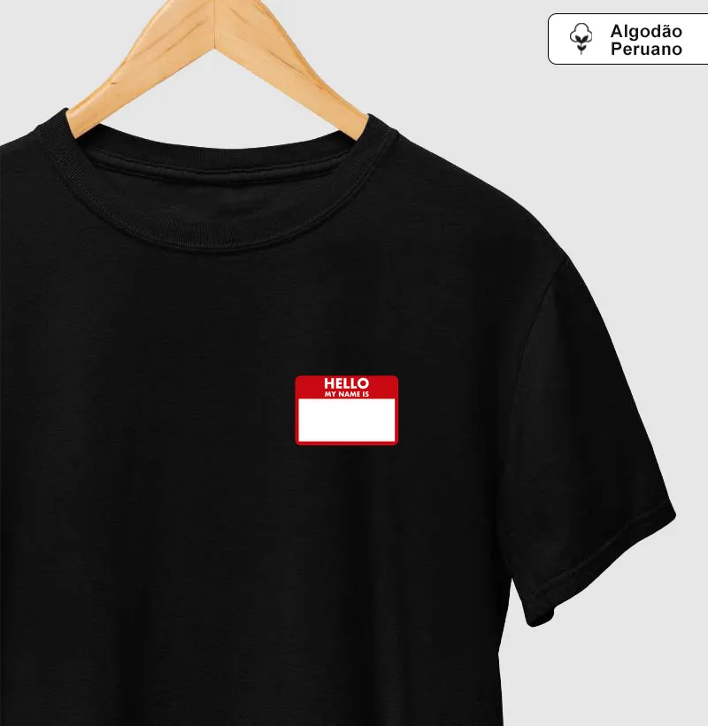 Hello my name is (red)