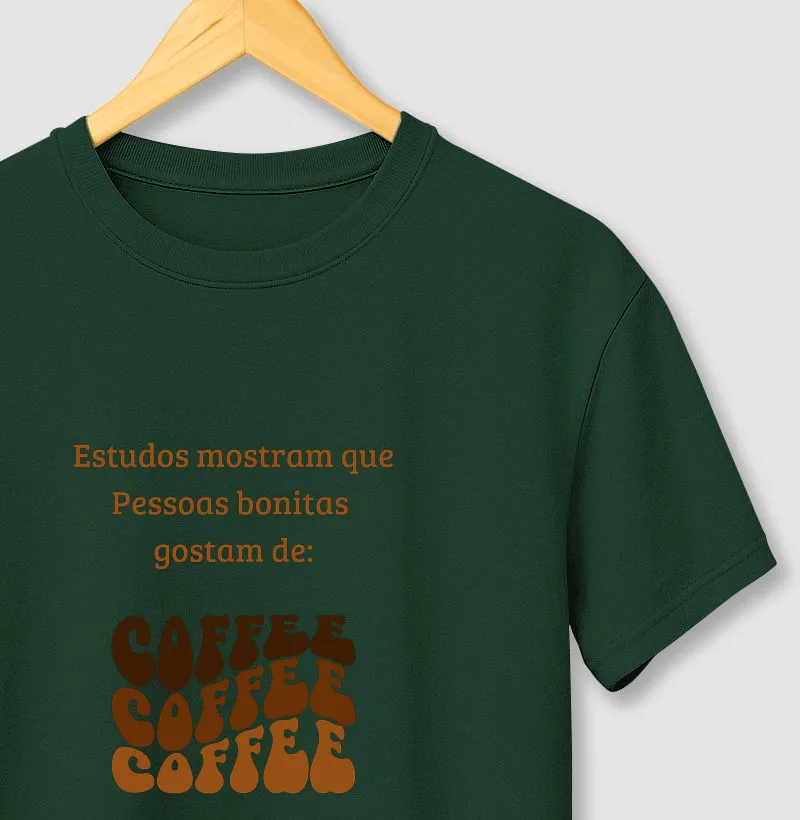 Camiseta estudos mostram