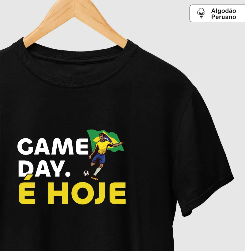 Game day. É hoje