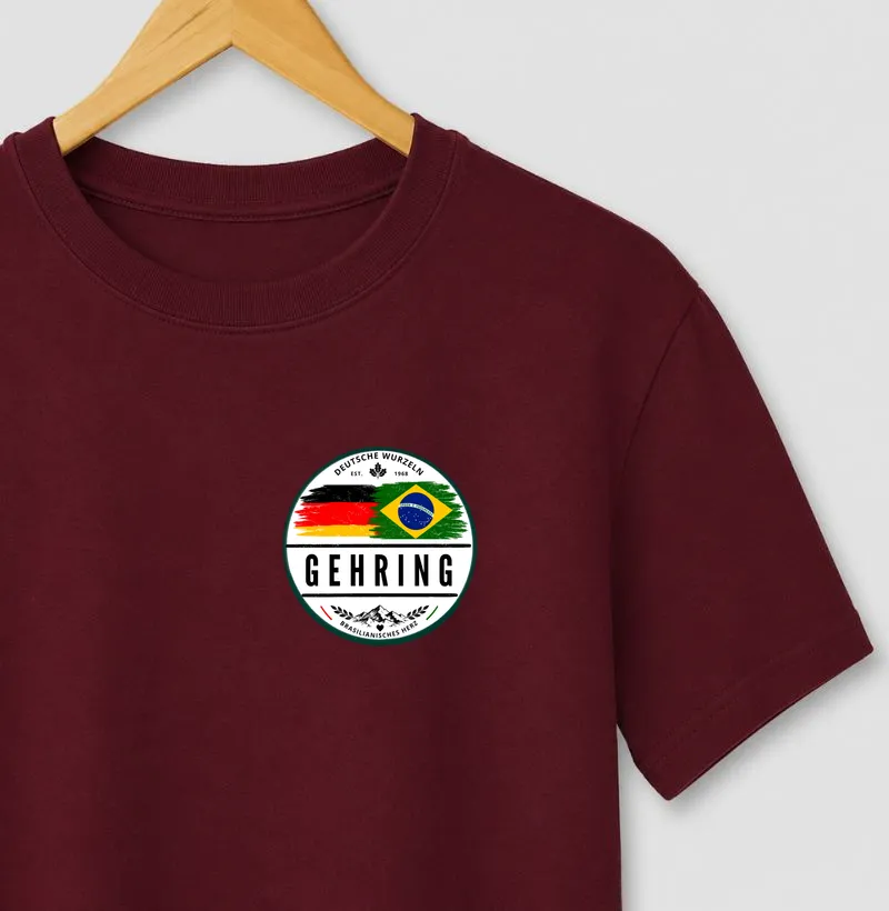 Gehring — Deutsche Wurzeln, Brasilianisches Herz - Camiseta