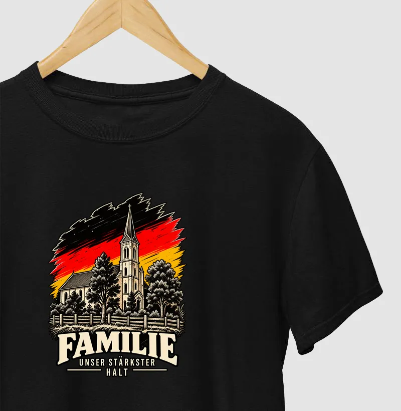 Familie — Unser stärkster Halt - Camiseta