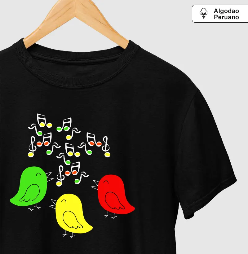 Três passarinhos cantando
