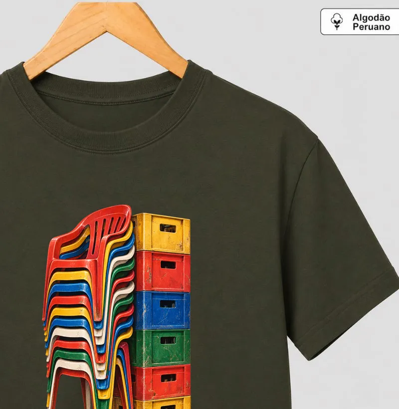 Vai ter resenha - Camiseta Algodão Peruano