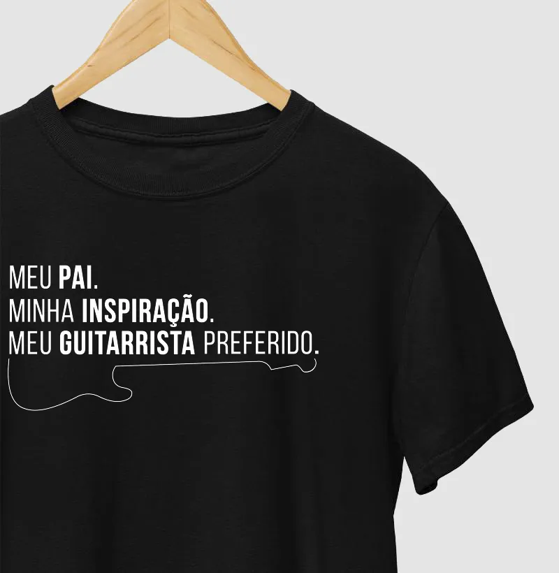 Meu pai. Minha inspiração. Meu guitarrista preferido.