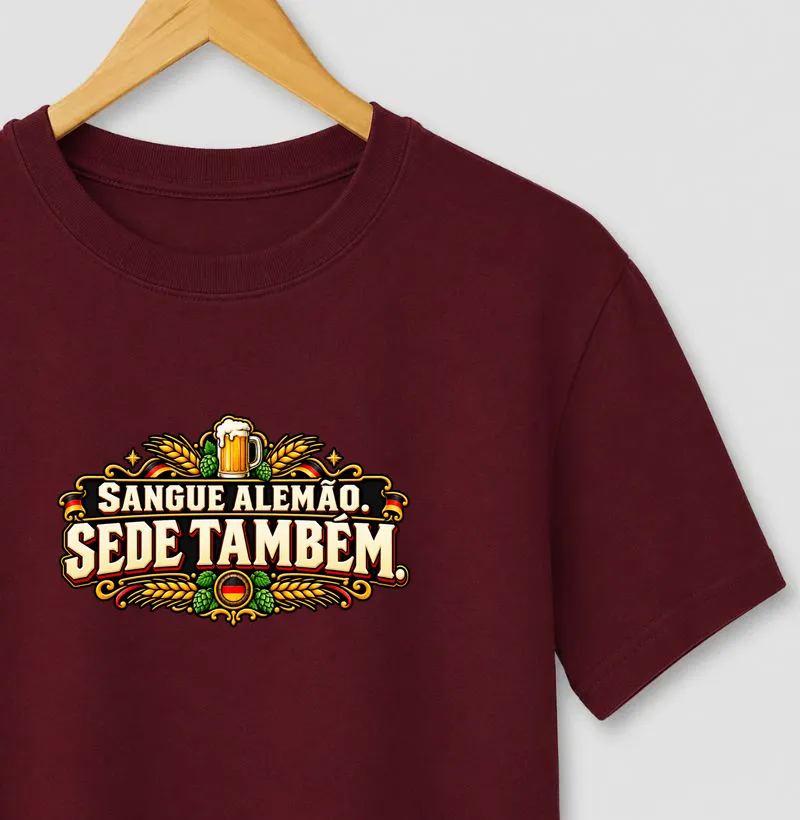 Sangue alemão, sede também