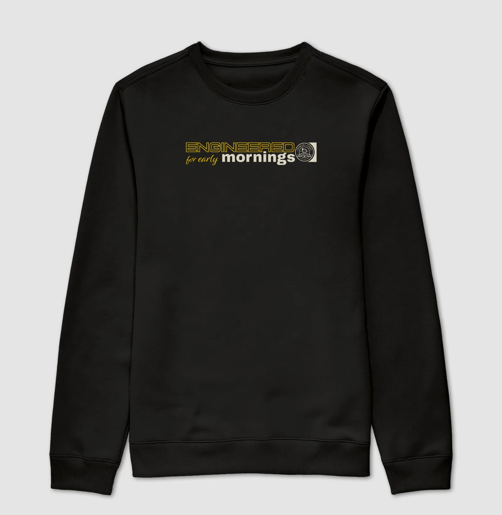 Moletom Suéter Engineered for early mornings - Imagem 4