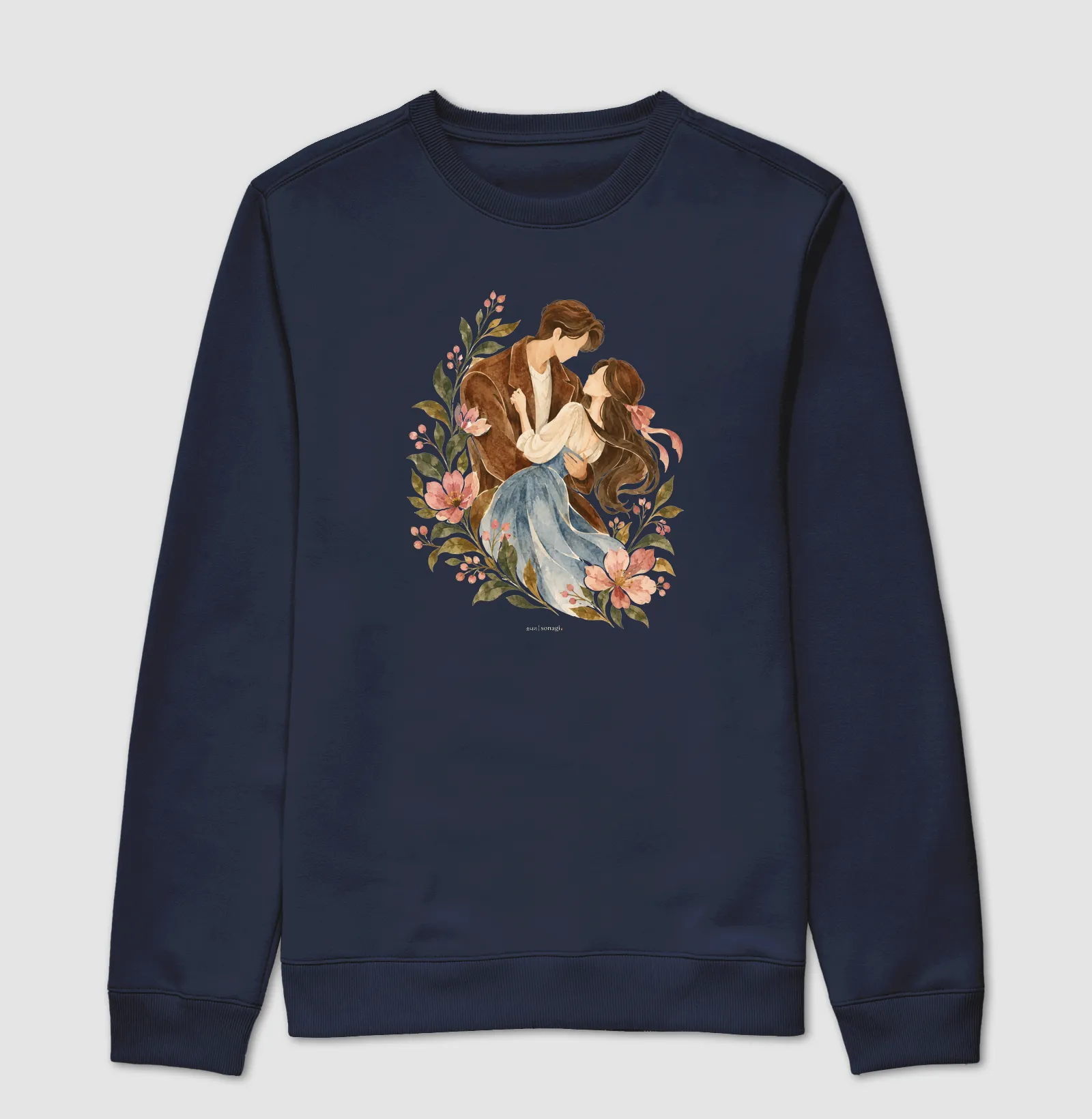 Queda nos Braços - Cena de todo dorama | Camiseta Dorameira em Aquarela - Imagem 5