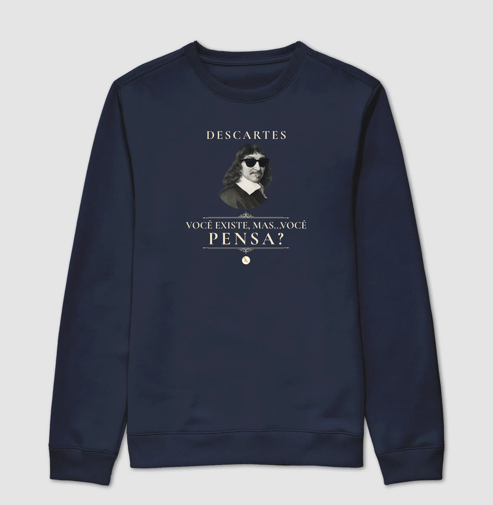 COGITO 2.0 - Camiseta Filosófica René Descartes - Imagem 4
