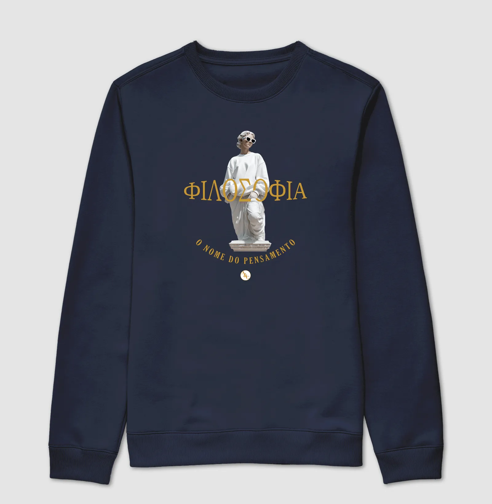"O Nome do Pensamento" — Estampa Filosofia Grega & Streetwear - Imagem 7