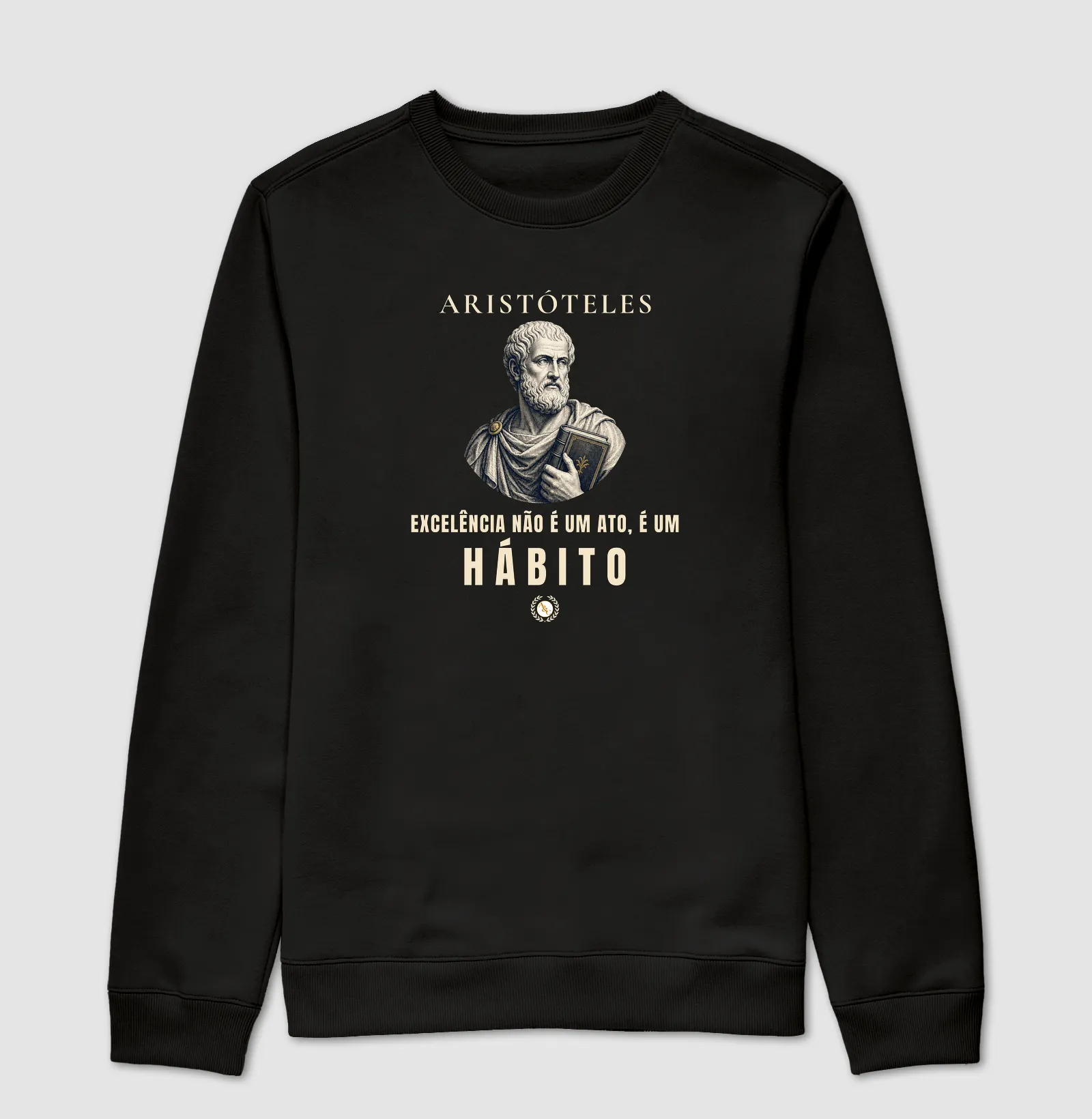 Camiseta "O Hábito" | A Excelência de Aristóteles - Imagem 3