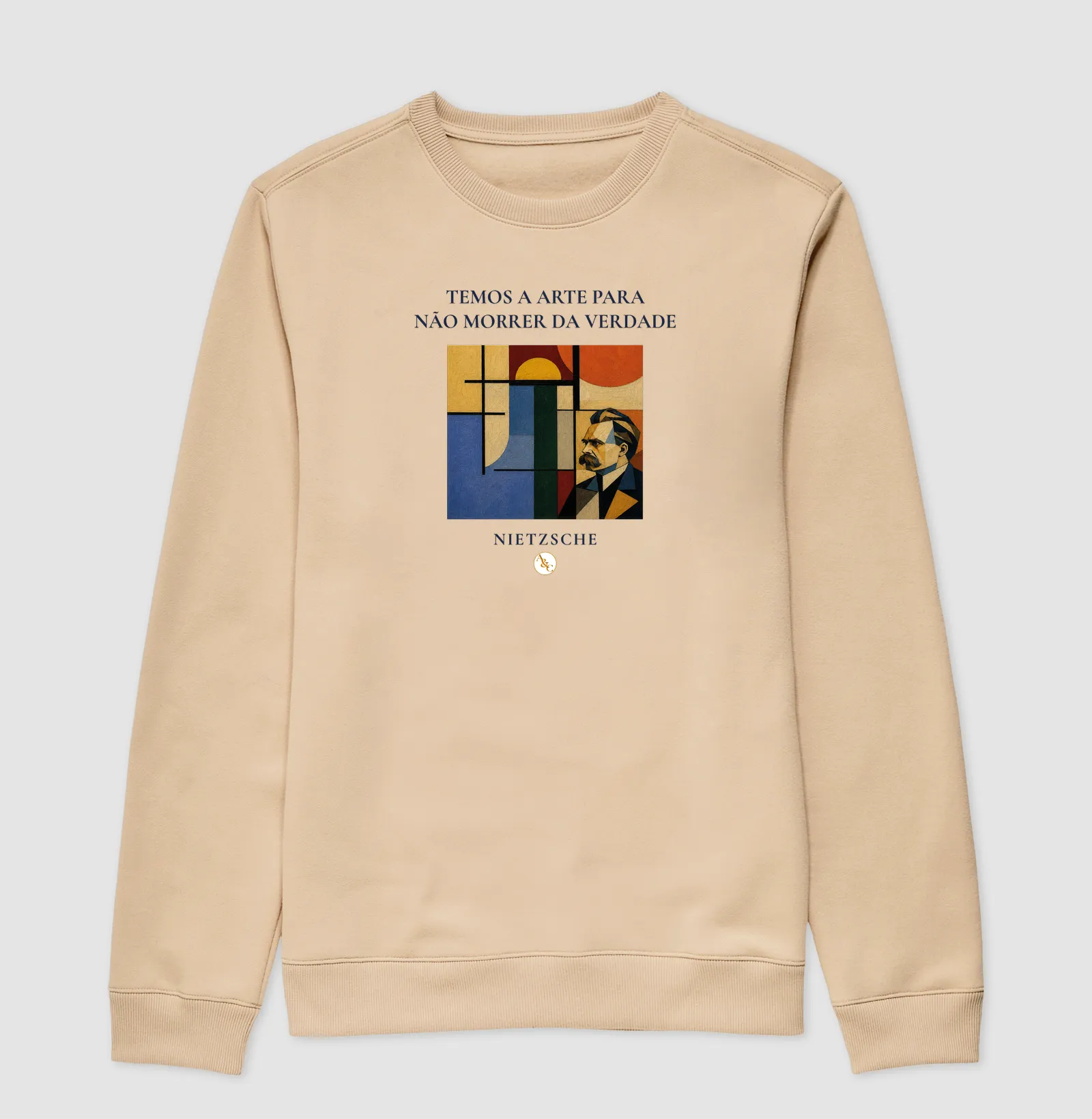 Camiseta A Arte de Não Morrer - Nietzsche - Imagem 3
