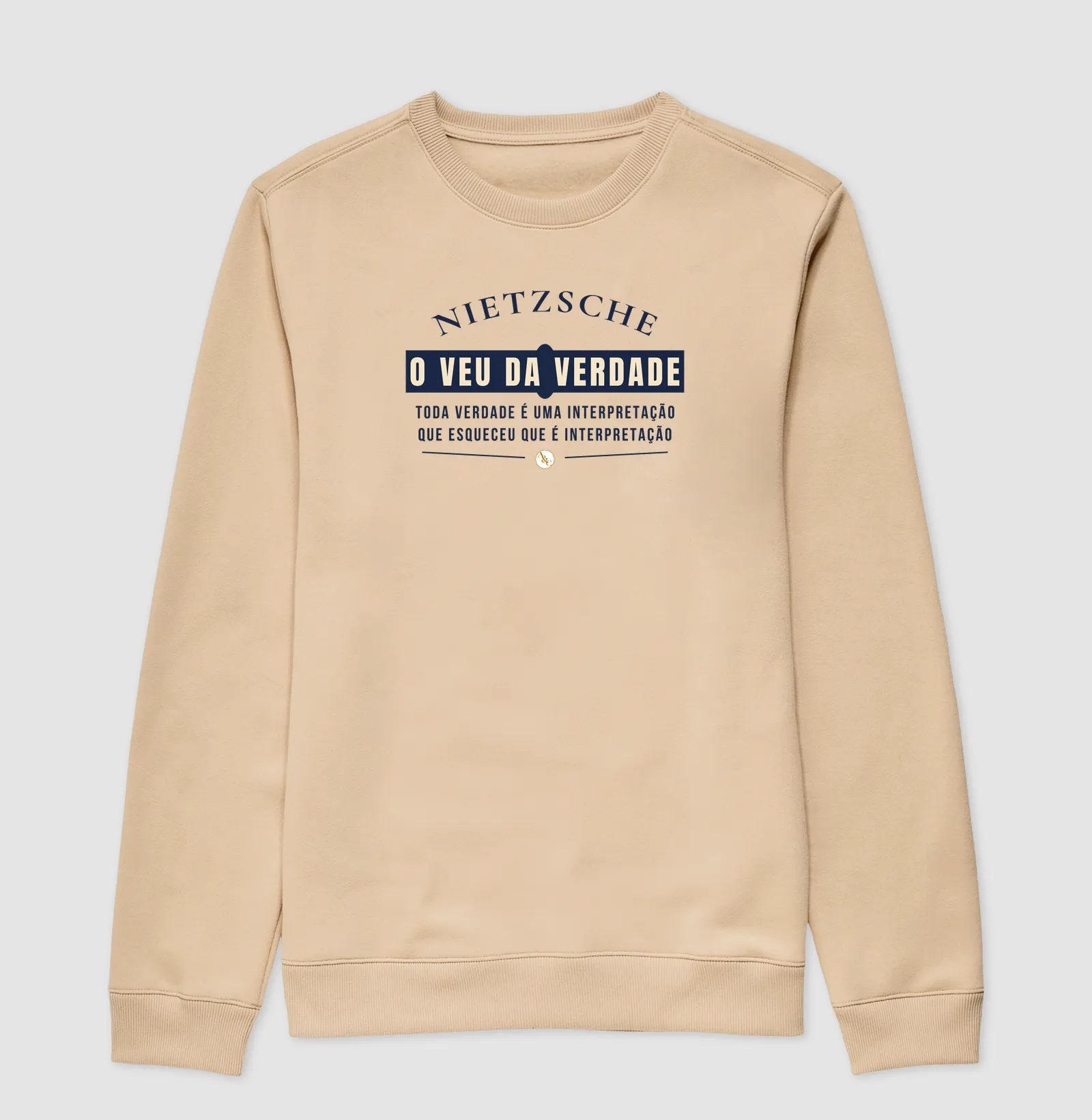 Camiseta Filosófica Nietzsche | Estampa O Véu da Verdade. - Imagem 8