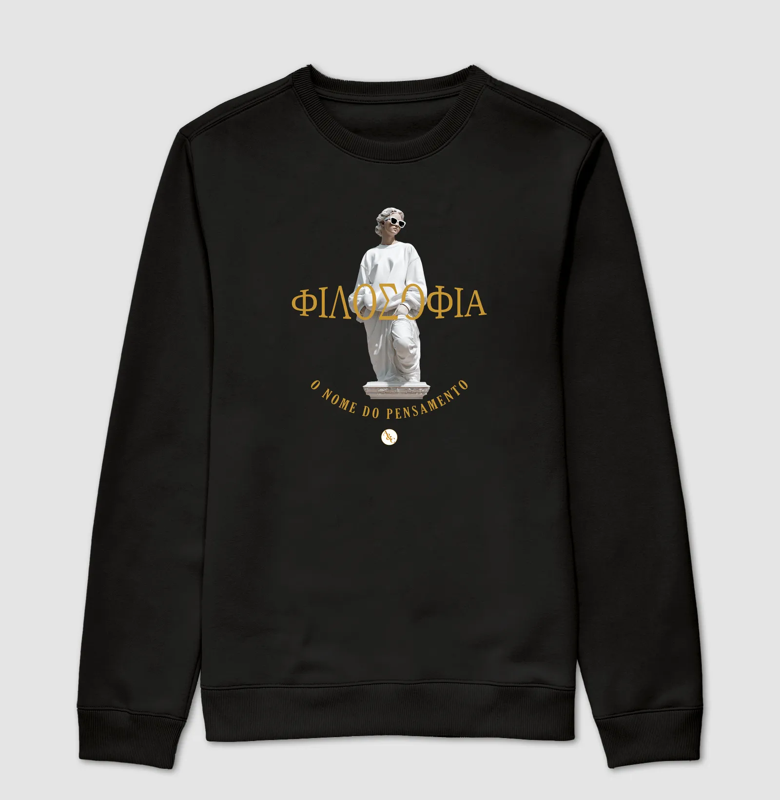"O Nome do Pensamento" — Estampa Filosofia Grega & Streetwear - Imagem 6