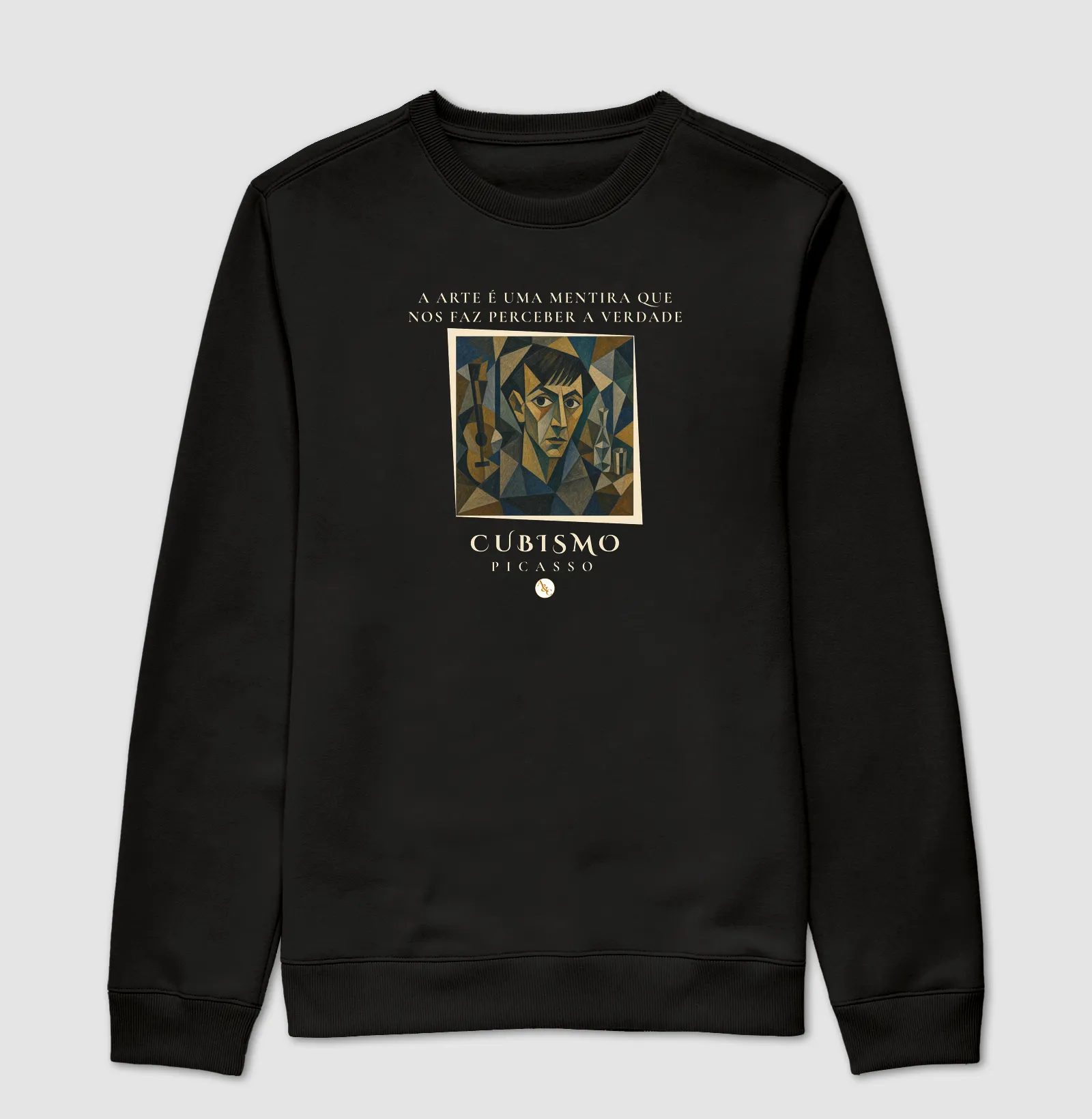 Camiseta Desconstrua o Olhar | Arte Moderna Inspirada em Picasso - Imagem 2