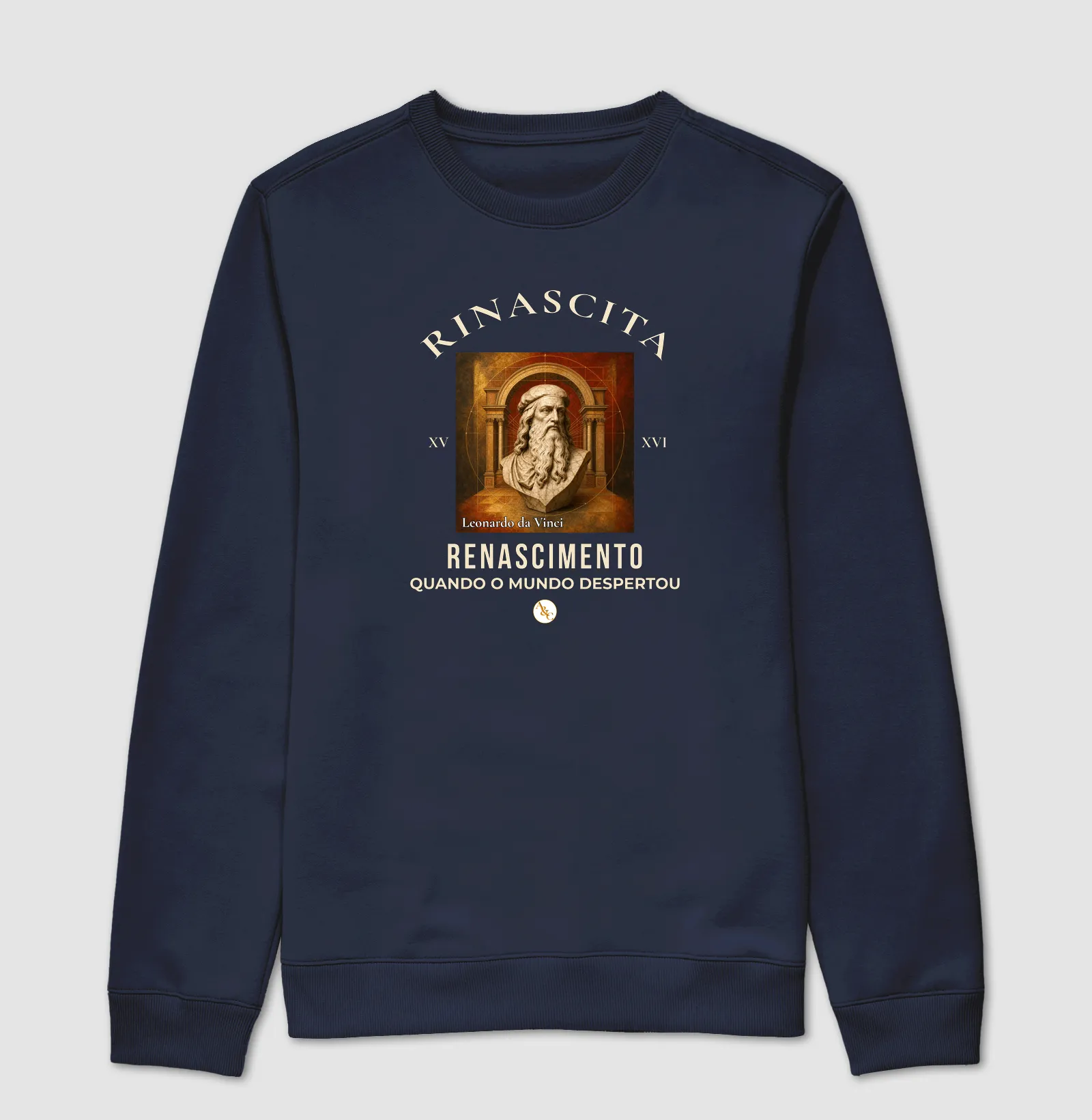 Camiseta Rinascita — O Renascer do Pensamento (Arte & Compor) - Imagem 3