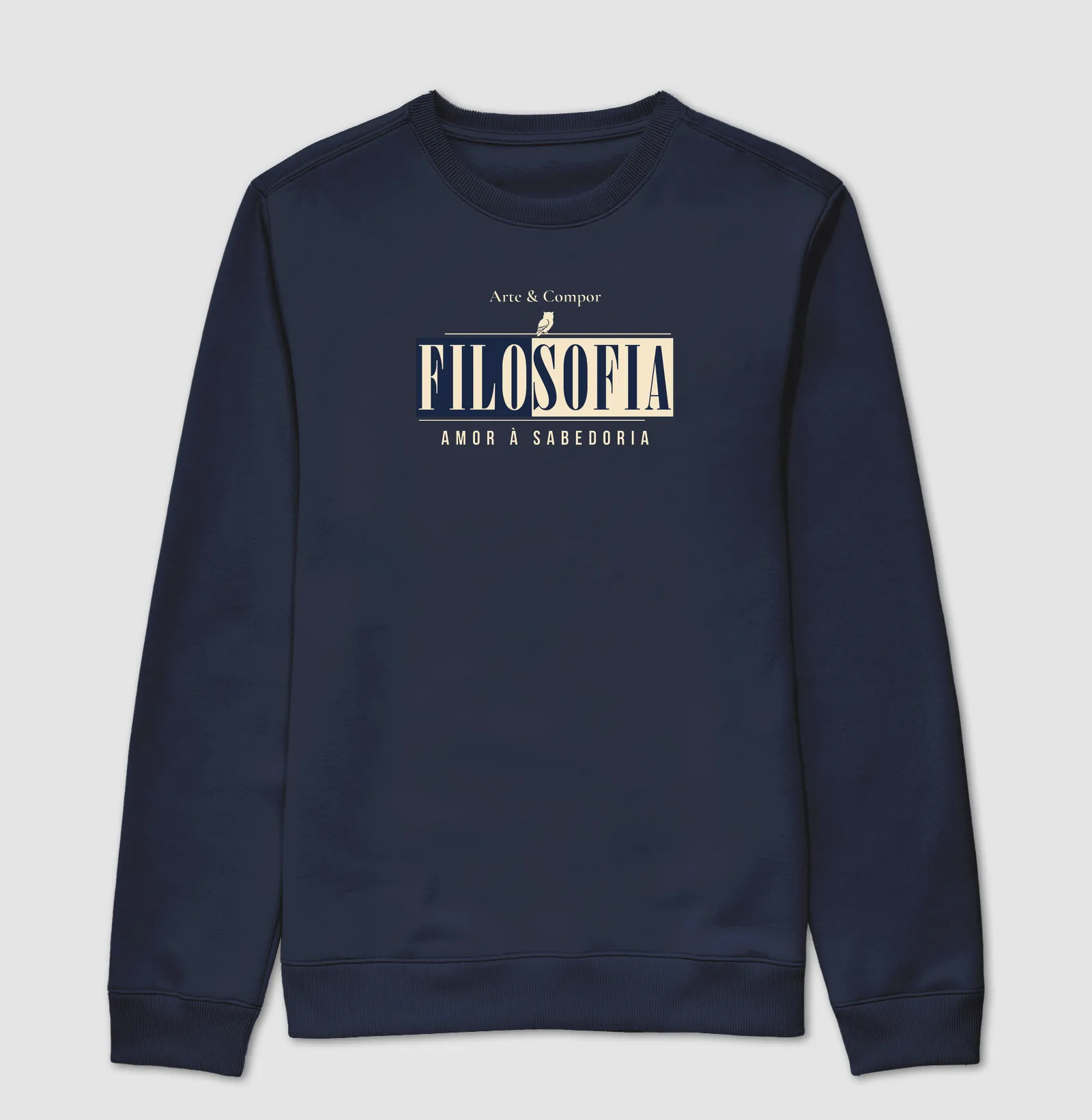 Camiseta Amor à Sabedoria – Filosofia para Quem Pensa - Imagem 7