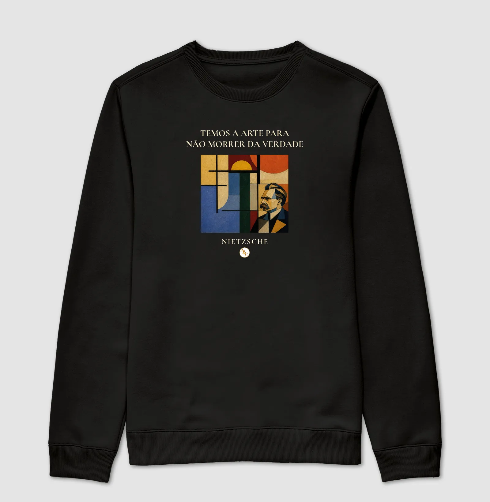 Camiseta A Arte de Não Morrer - Nietzsche - Imagem 5