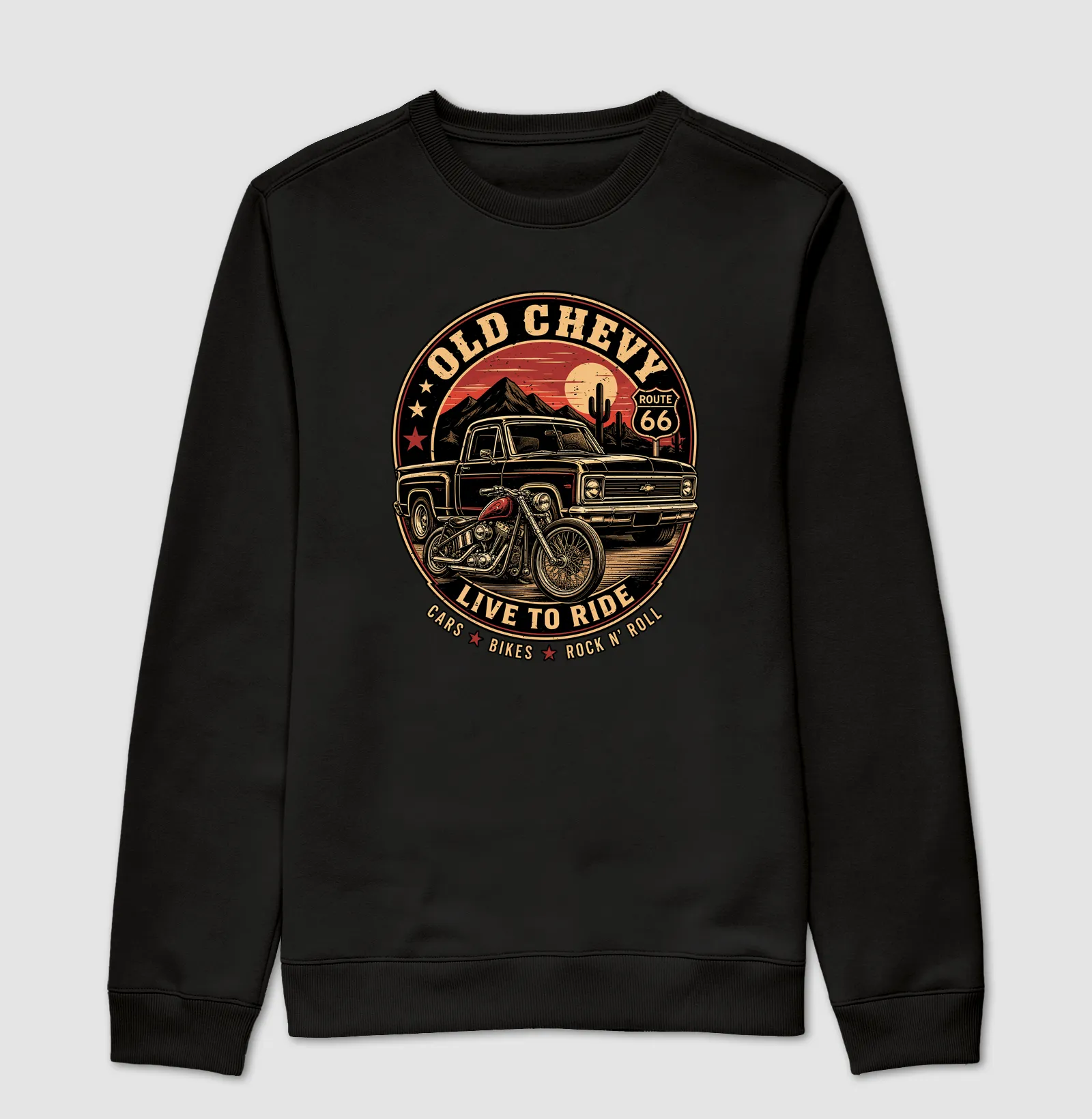 Live to Ride | Steel & Wheels - Old Chevy - Imagem 4
