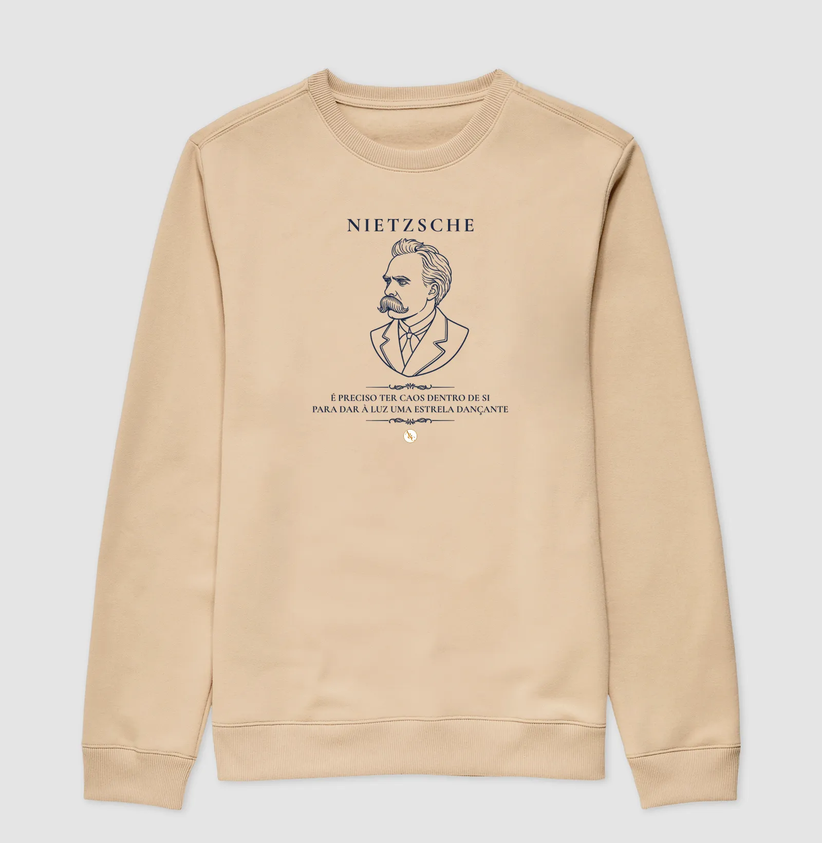 Camiseta Dançar no Abismo - Friedrich Nietzsche | Filosofia & Atitude - Imagem 3
