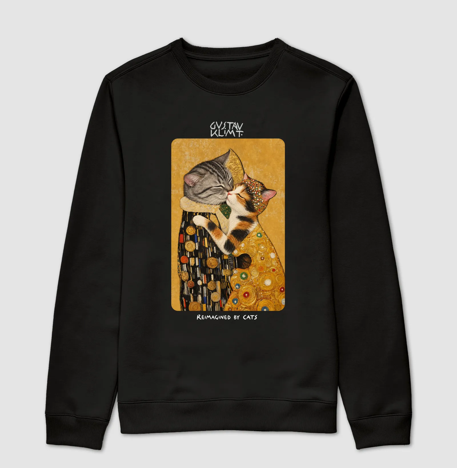 O Beijo felino V.2 - Gustav Klimt - Imagem 3
