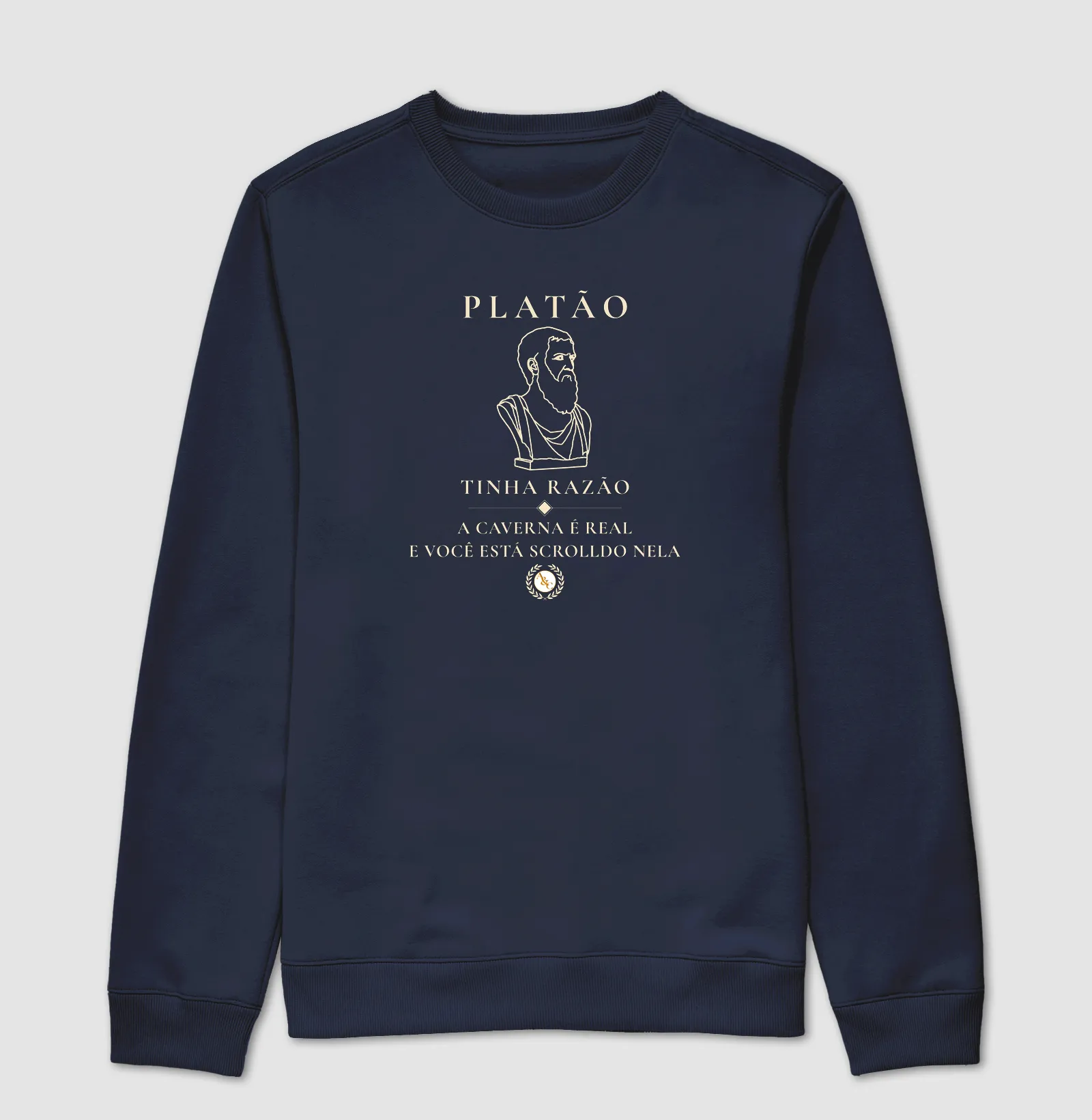 Camiseta Filosófica Platão: O Mito do Scroll - Imagem 5