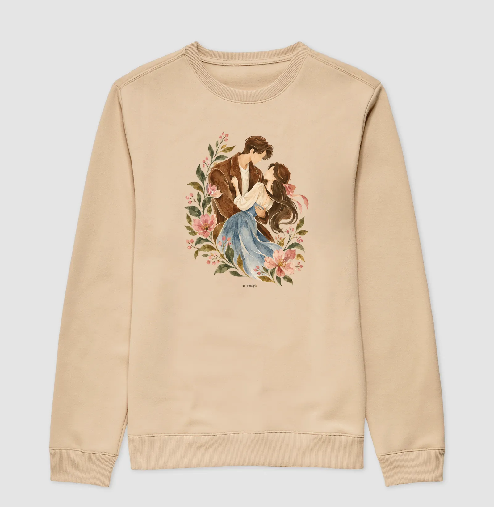 Queda nos Braços - Cena de todo dorama | Camiseta Dorameira em Aquarela - Imagem 3