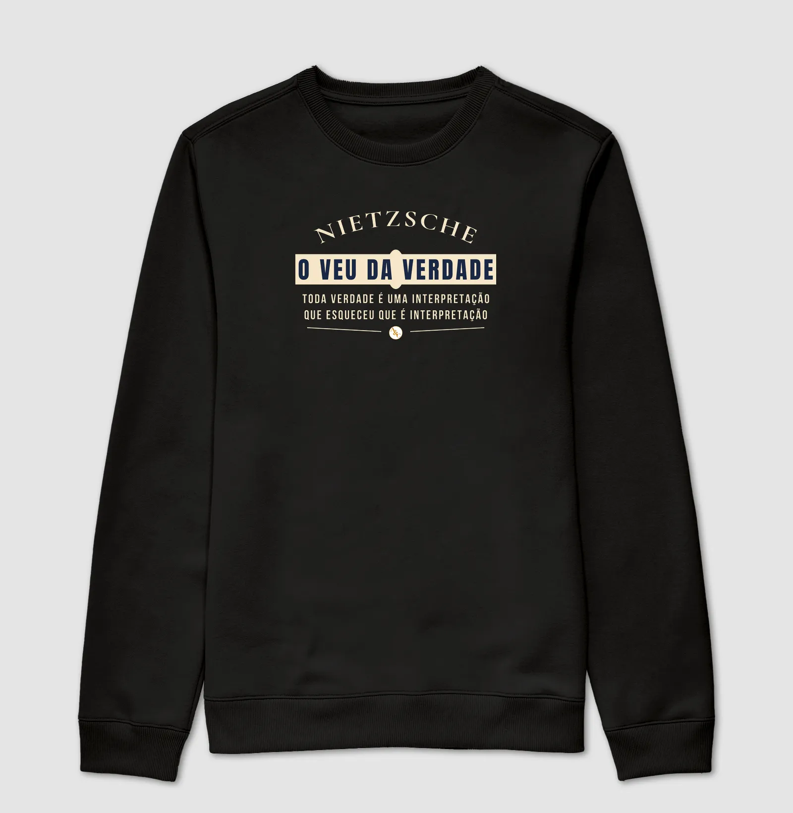 Camiseta Filosófica Nietzsche | Estampa O Véu da Verdade. - Imagem 7