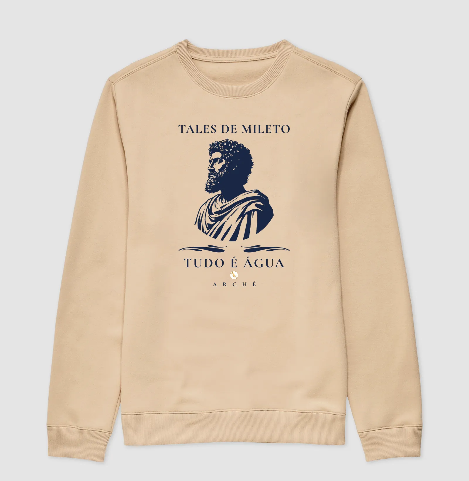 CAMISETA O PRINCÍPIO DAS COISAS - TALES DE MILETO - FILOSOFIA - Imagem 3