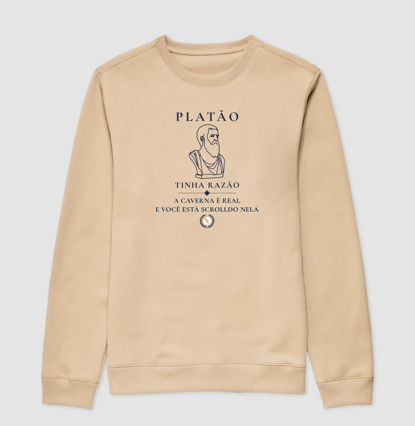 Camiseta Filosófica Platão: O Mito do Scroll - Imagem 3