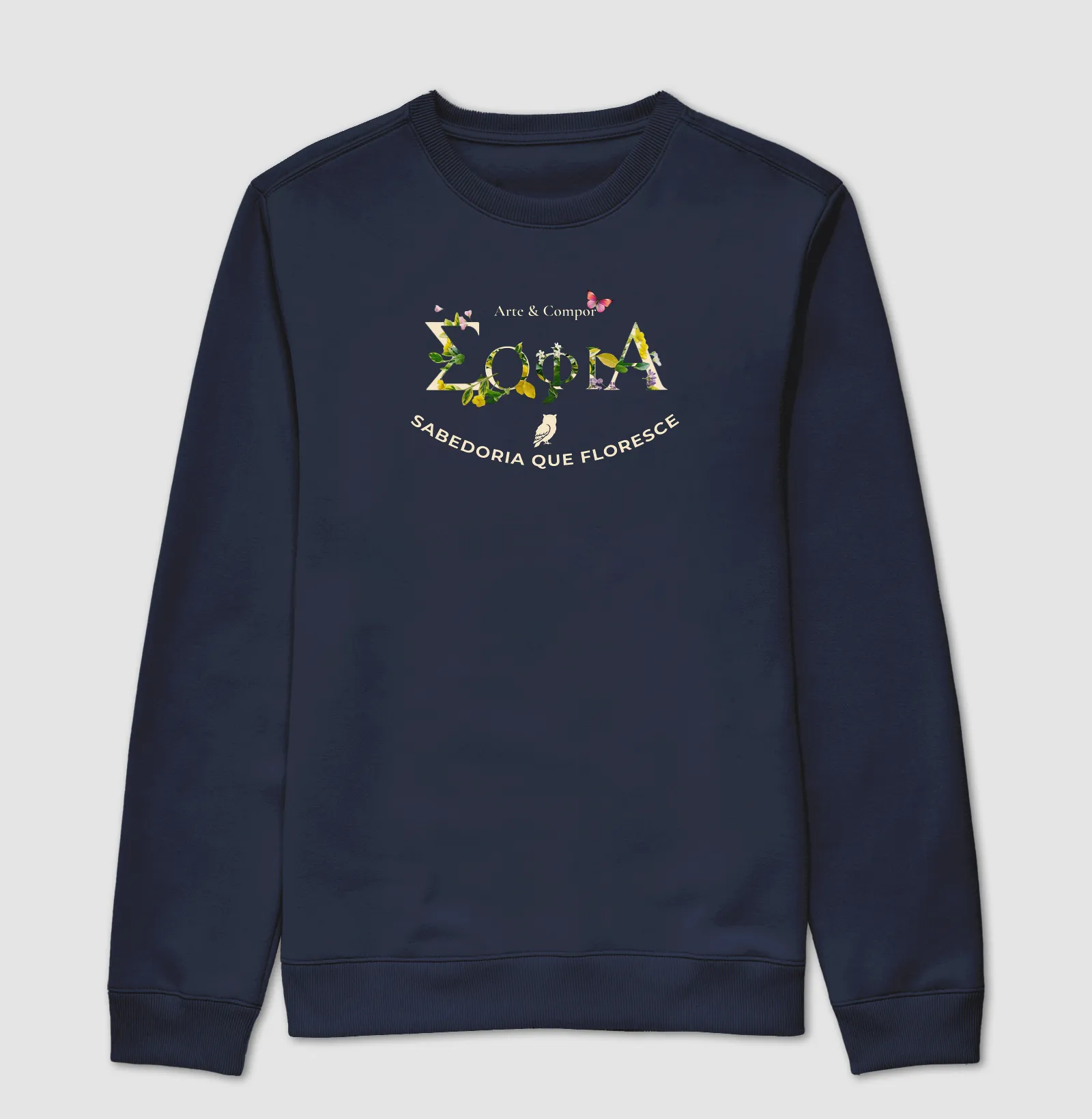 Camiseta SABEDORIA FLORESCENTE | Coleção Autoral Arte & Compor - Imagem 5